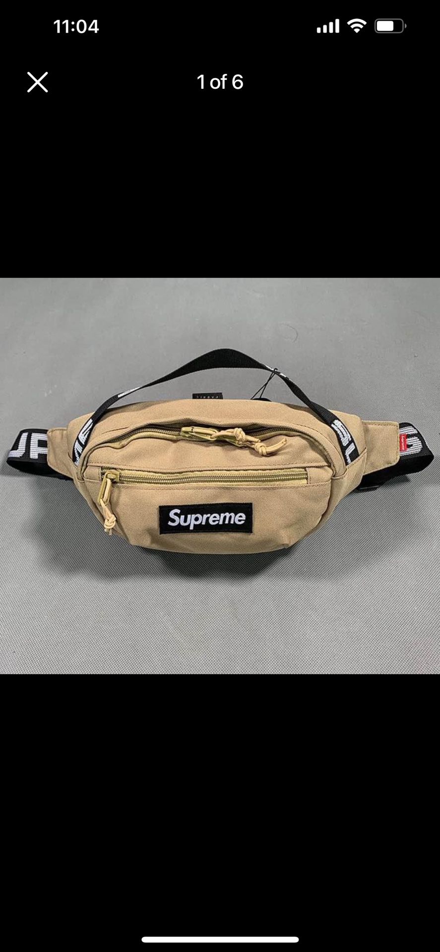 Supreme SS18 Waist Bag Fannypack 