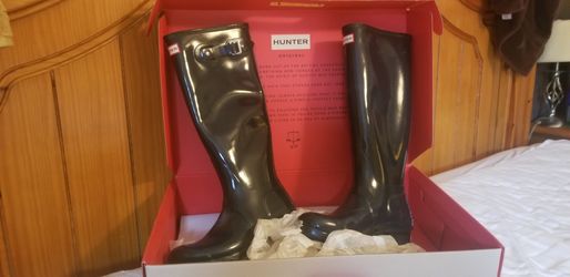 Hunter boots 8
