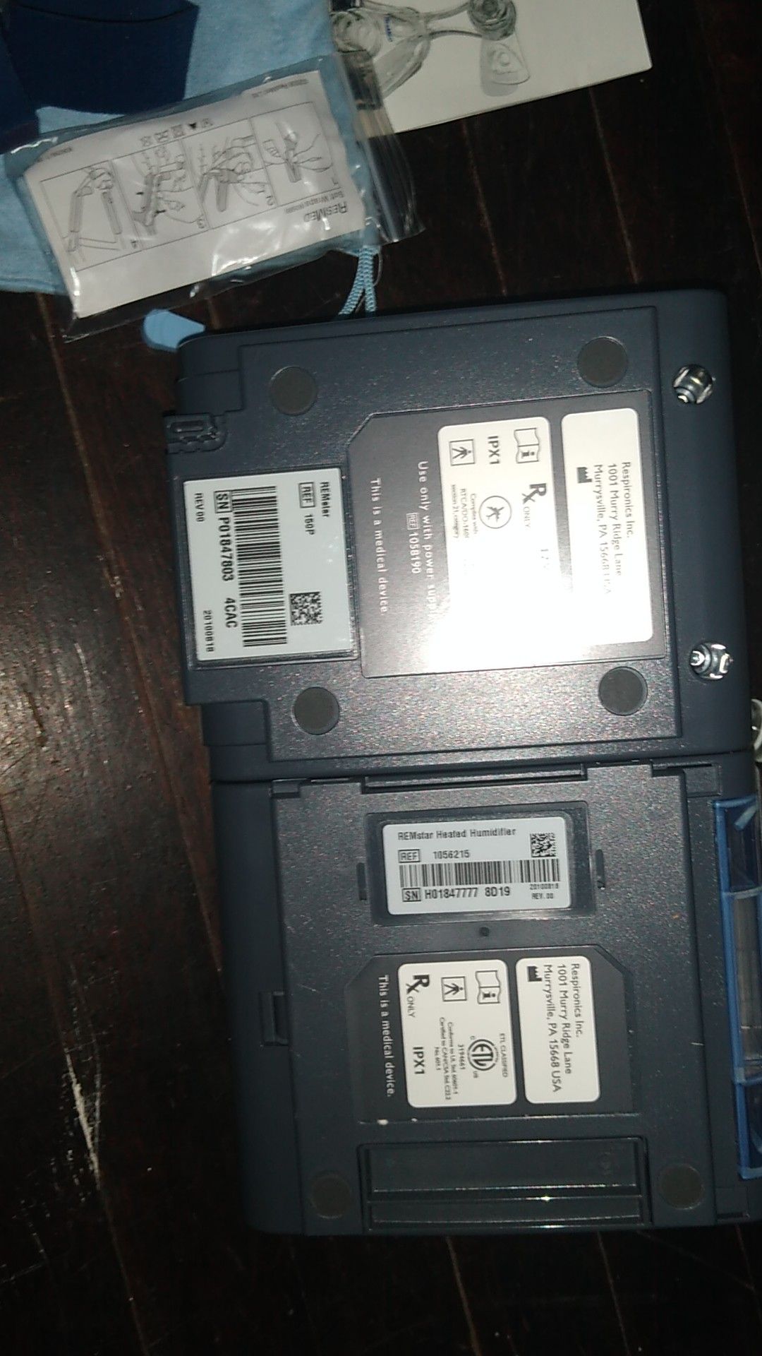 Philips respironics sleep apnea machine with mask and hose for Sale in