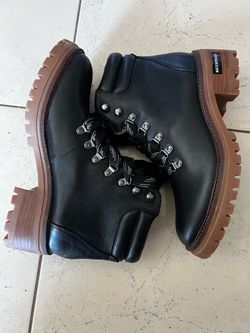 Gentle Souls by Kenneth Cole Brooklyn waterproof leather hiker boots