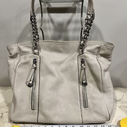 B Makowsky Leather Shoulder Bag