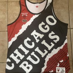 Mitchell And Ness Chicago Bulls Nostalgia Jersey 