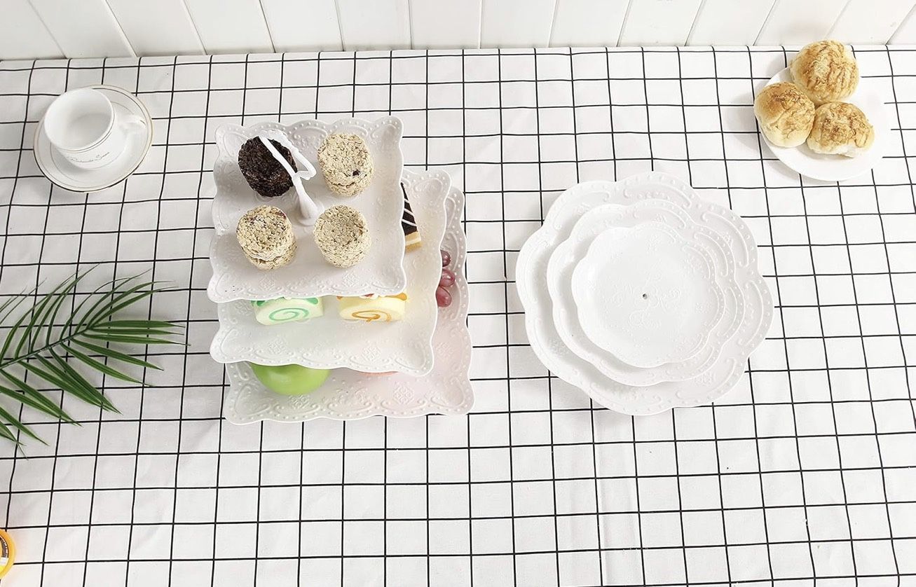 4Pack Dessert Table Display Set