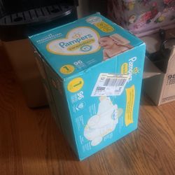 Size 1 Pampers 20$