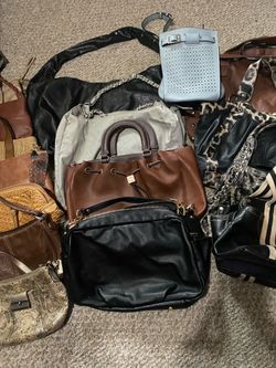Purses all colors and sizes