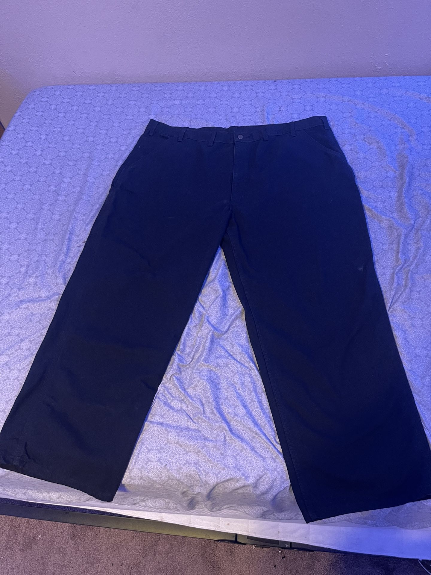 hot relaxed straight rugged flex duck double front dungaree