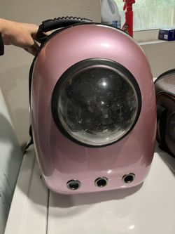 Pink Pet Carrier Backpack