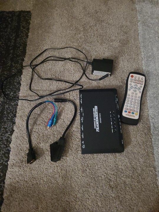 Framemeister XRGB-mini Upscaler With Remote And Add-ons