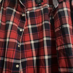 Red And blue Plaid Shirt