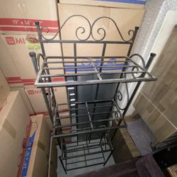Rod Iron Shelf
