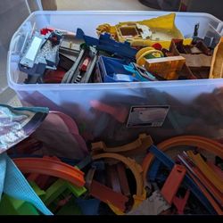 Huge Lot Of Hot Wheels Tracks