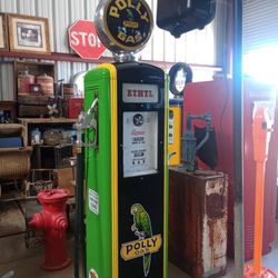 1930's Polly Gas Pump