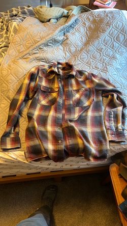 Outdoor research Plaid Flannel Button-Up Shirt