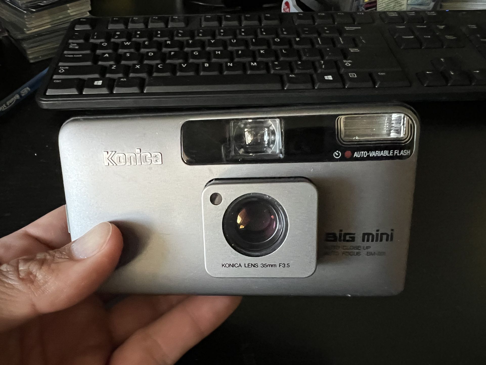 Konica big mini bm-201 35MM Film Camera Point And Shoot for