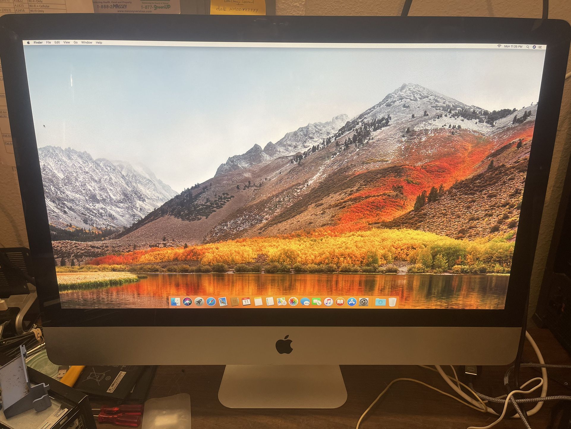 Apple iMac 27” Late 2010 Intel Core , 16gb RAM, Upgraded with 1TB SSD, macOS High Sierra, Microsoft Office Package, Apple wireless Keyboard a