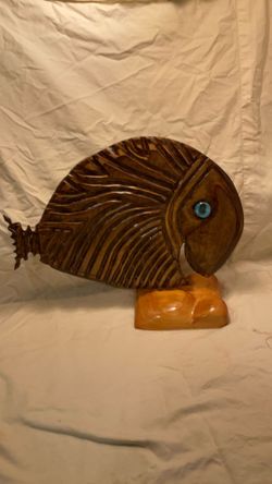 One Of A Kind Wood Sculpture By Makolimi 