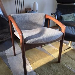 Beautiful Single Danish Modern Teak Chair By Kai Kristiansen