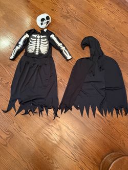 Halloween kids Reaper costume sizes small