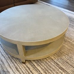 Restoration Hardware Shagreen  table