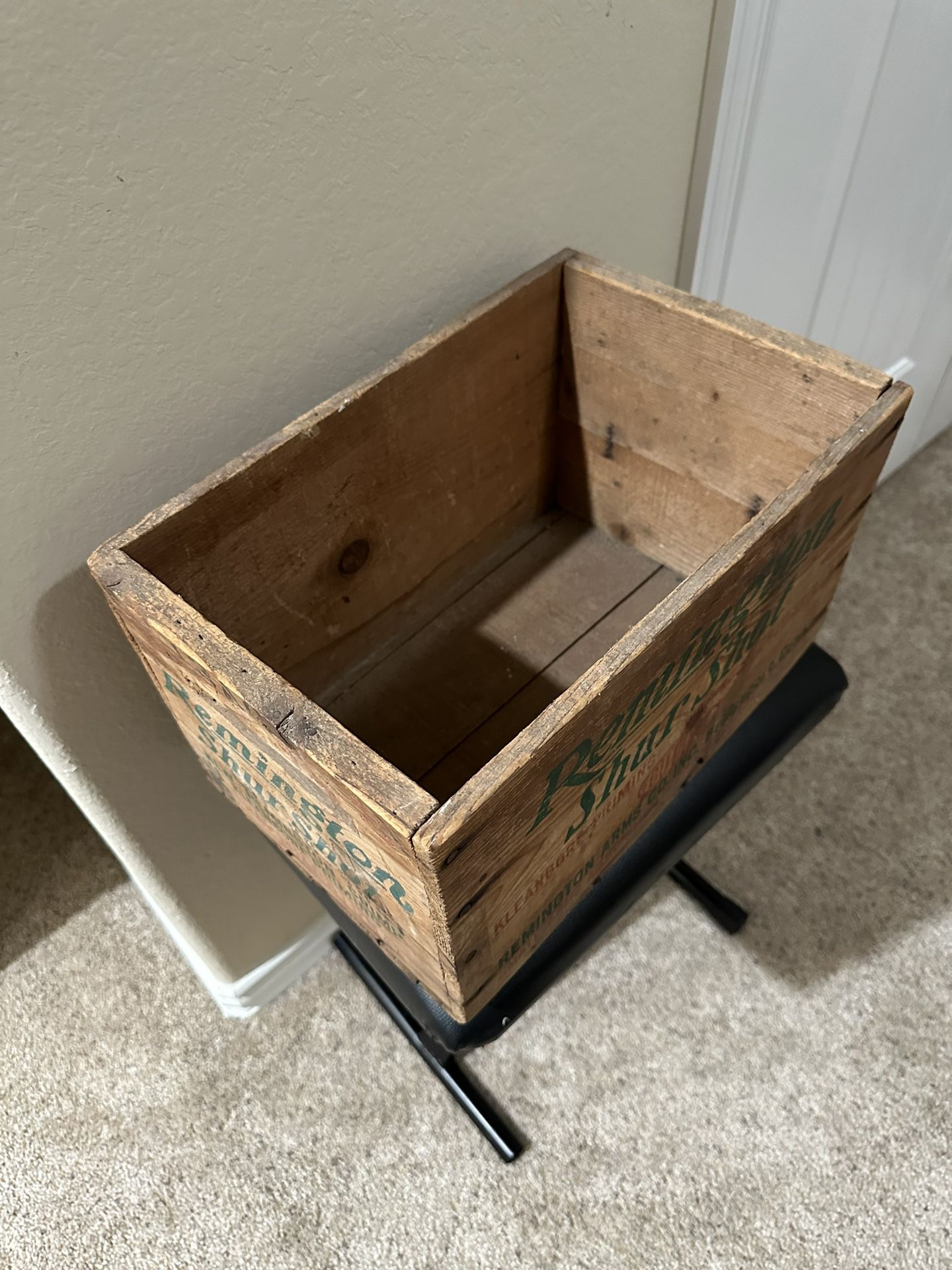 Antique Remington Shur Shot Box Crate
