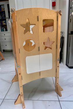 Guidecraft foldable kitchen helper step stool