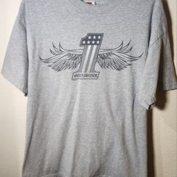 HARLEY DAVIDSON MOTORCYCLES TEXOMA SHERMAN TX MEN'S SIZE LARGE