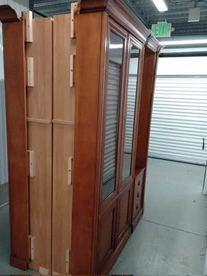 Grange vintage Cherry Cabinet. Island/ peninsula/ wall unit made in France