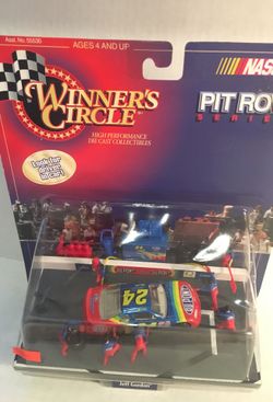 Jeff Gordon pit road serious