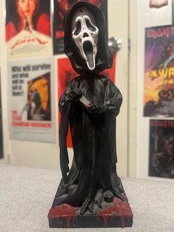 Ghostface bobble head blood splatter