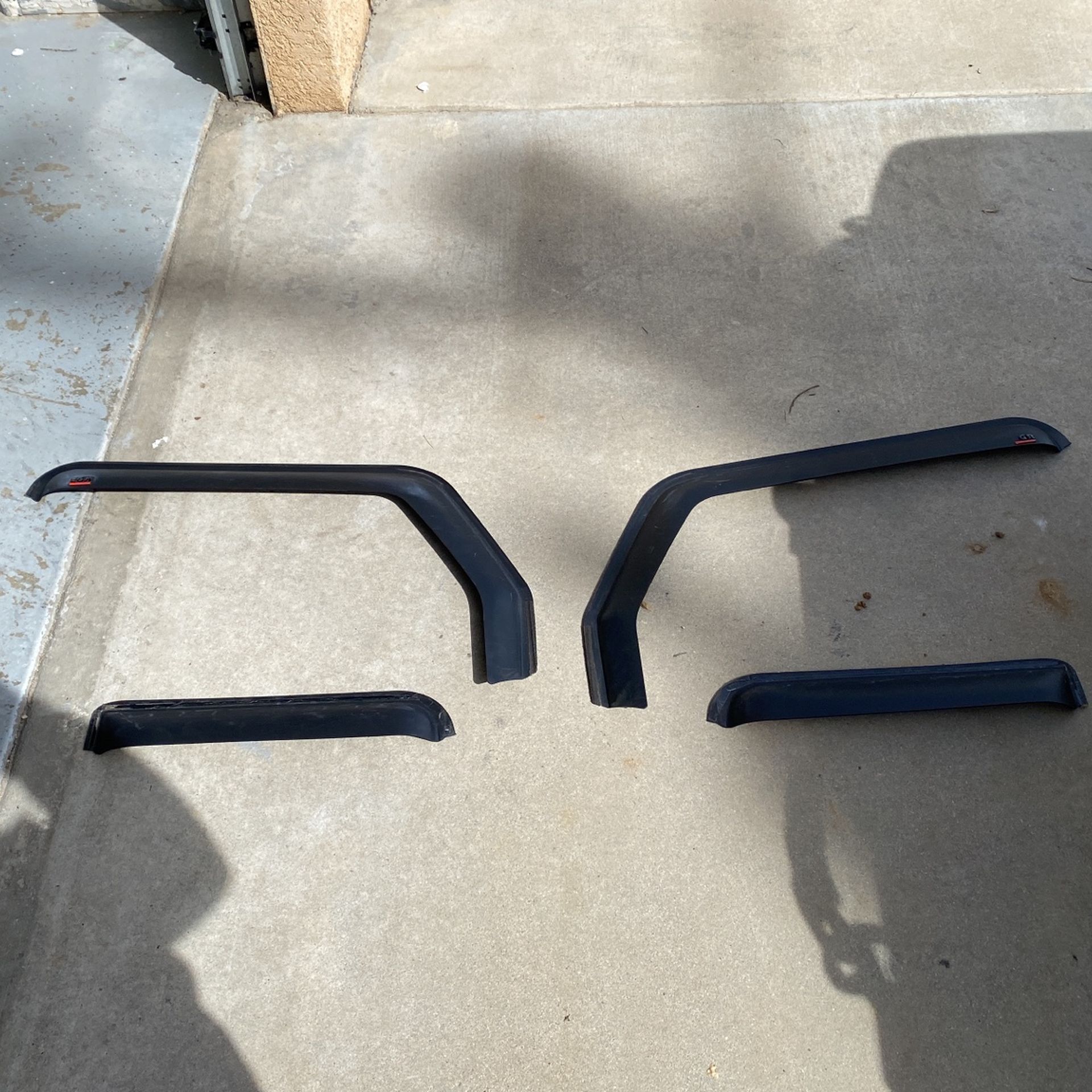 2020 Four-Door Jeep, Rubicon Jl Window Window Visors