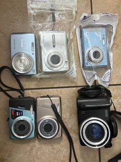 Cameras Kodak, Olympus, Sanyo