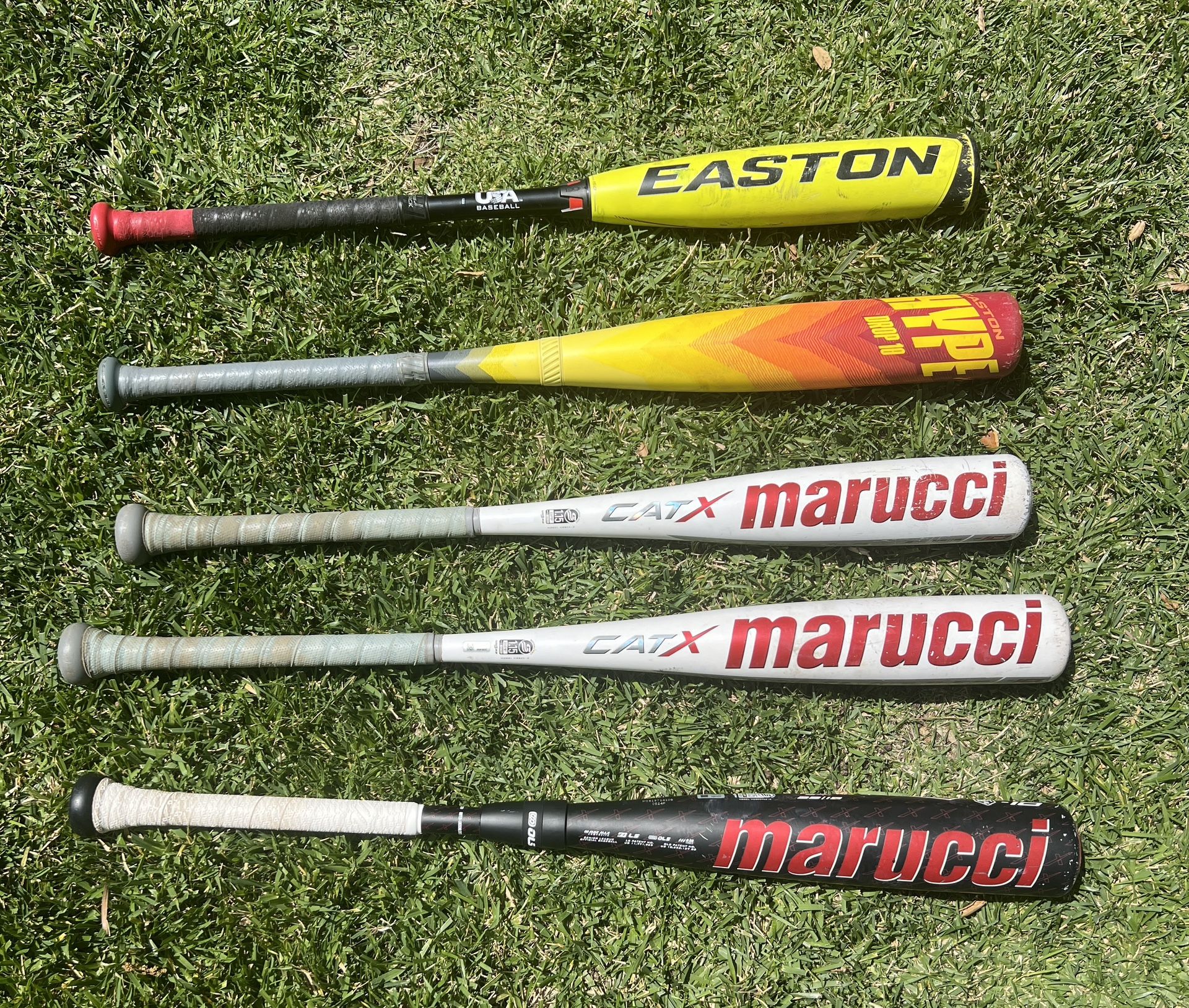 Marucci CAT X, CAT X2, ADV 360