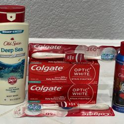 OLD SPICE Y COLGATE