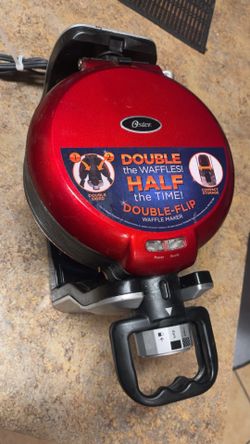 Oster double waffle maker