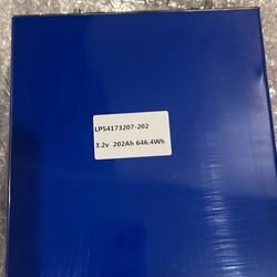 brand-new 3.2V 202Ah LiFePO₄ batteries 