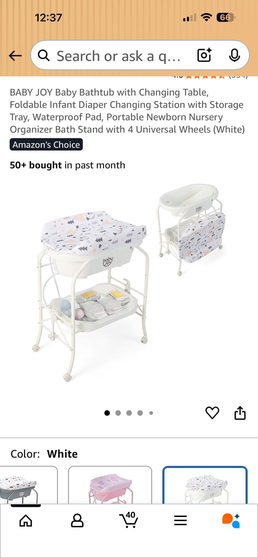 Baby Joy Bath ,Change diaper table .