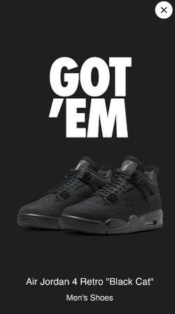 Jordan Black Cats (2025)