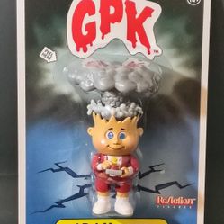 ReAction Garbage Pail Kids Adam Bomb Red Figure SDCC 2021 Super 7 GPK