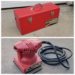 Toolbox or Milwaukee Sander - $20 each