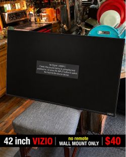 42 in Vizio tv