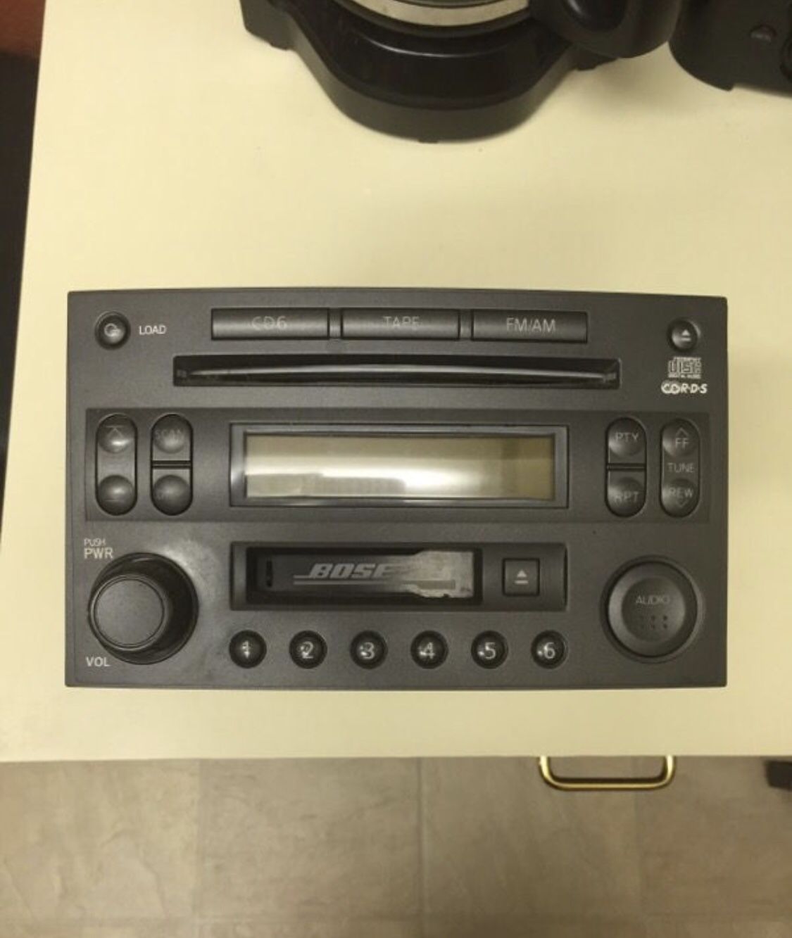 Nissan 350z 6 disc changer stock radio