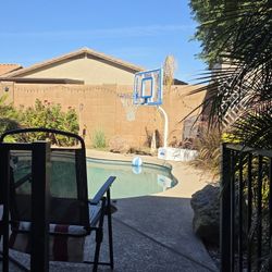 Pool Basketball Hoop