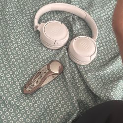 Headphones & Pocket Knife