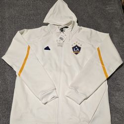 Adidas LA Galaxy Hoodie Jacket (XL)
