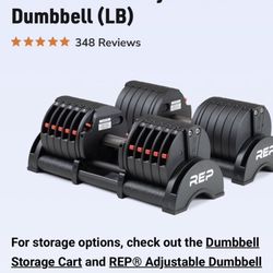 Rep fitness Adjustable Dumbbells 