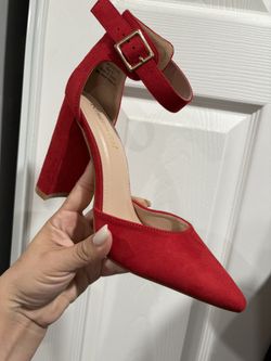 Red Heels New Size 8
