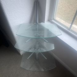 Wall Mounted Glass Shelves