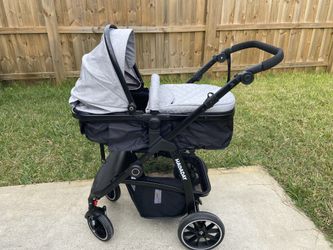 Convertible Pram Stroller - with Bassinet
