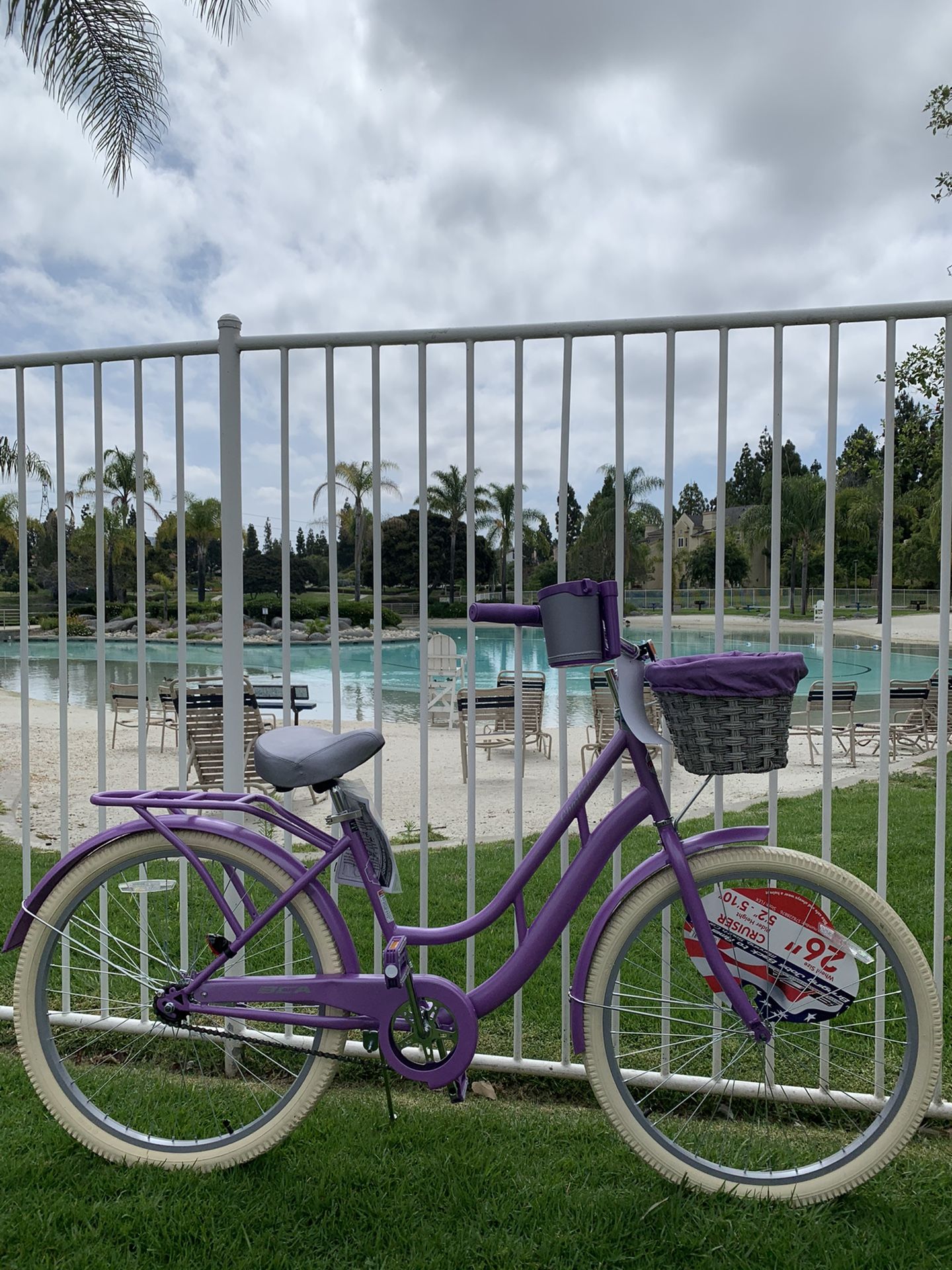 New beautiful beach cruiser ladies bike bicycle ladies girls