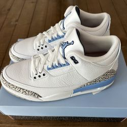 Jordan 3 Retro UNC Mens Size 9